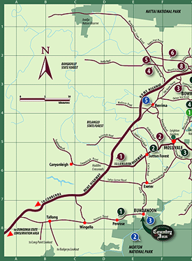 Southern Highlands Map
